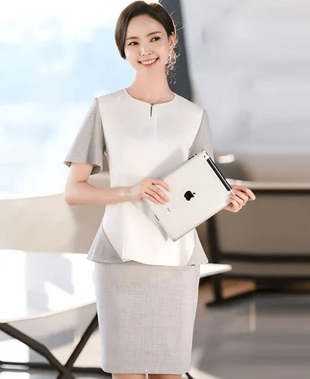 đồng phục lễ tân khách sạn tay bèo