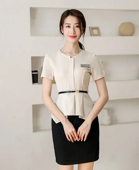 đồng phục lễ tân spa