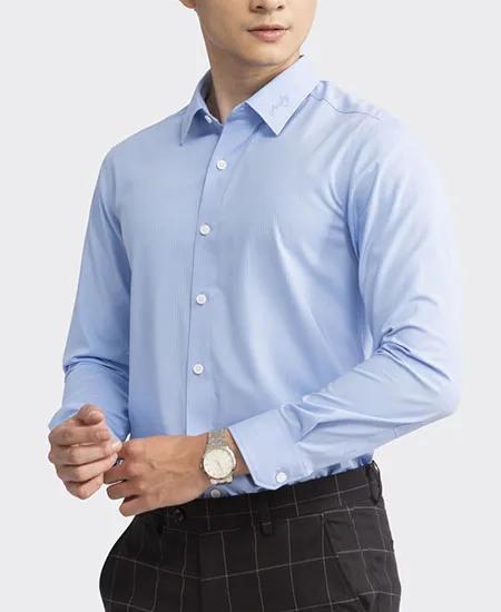 Đồng phục sơ mi nam tay dài