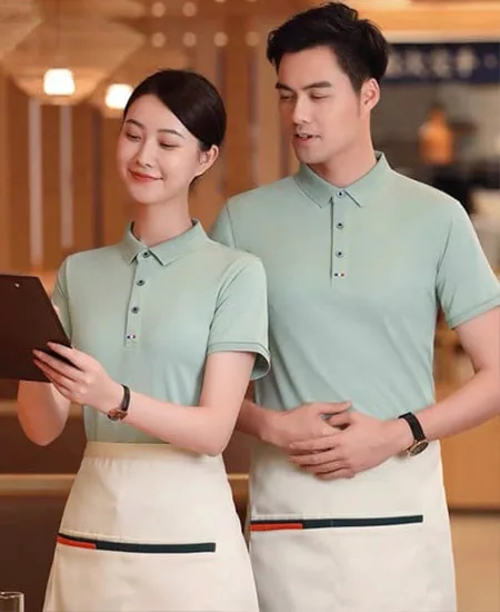 mẫu tạp dề cho nhà hàng