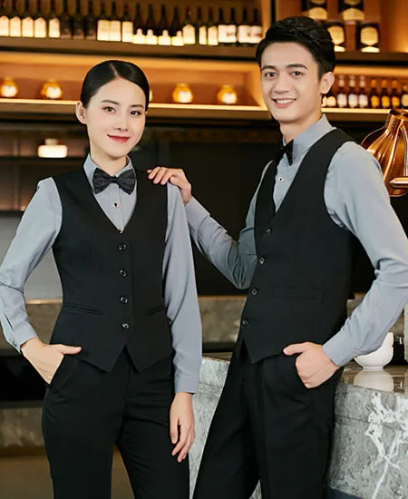 trang phục nhân viên phục vụ nhà hàng cafe
